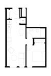 Muir Apartments 1 Bedroom B1 Floor Plan Muir Apartments 1 Bedroom B1 Floor Plan